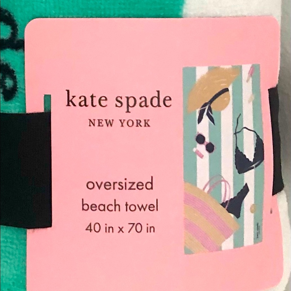 NWT kate Spade beach towel